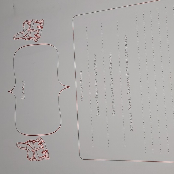 🎯5 For $25🎯NEW School Years Folder - Picture 3 of 8